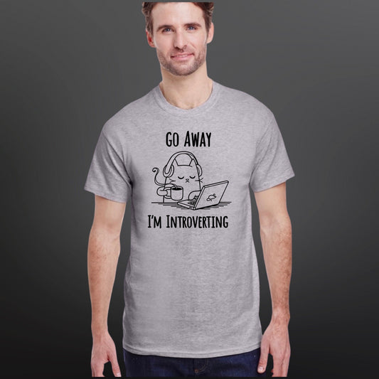 Go Away I’m Introverting Tee