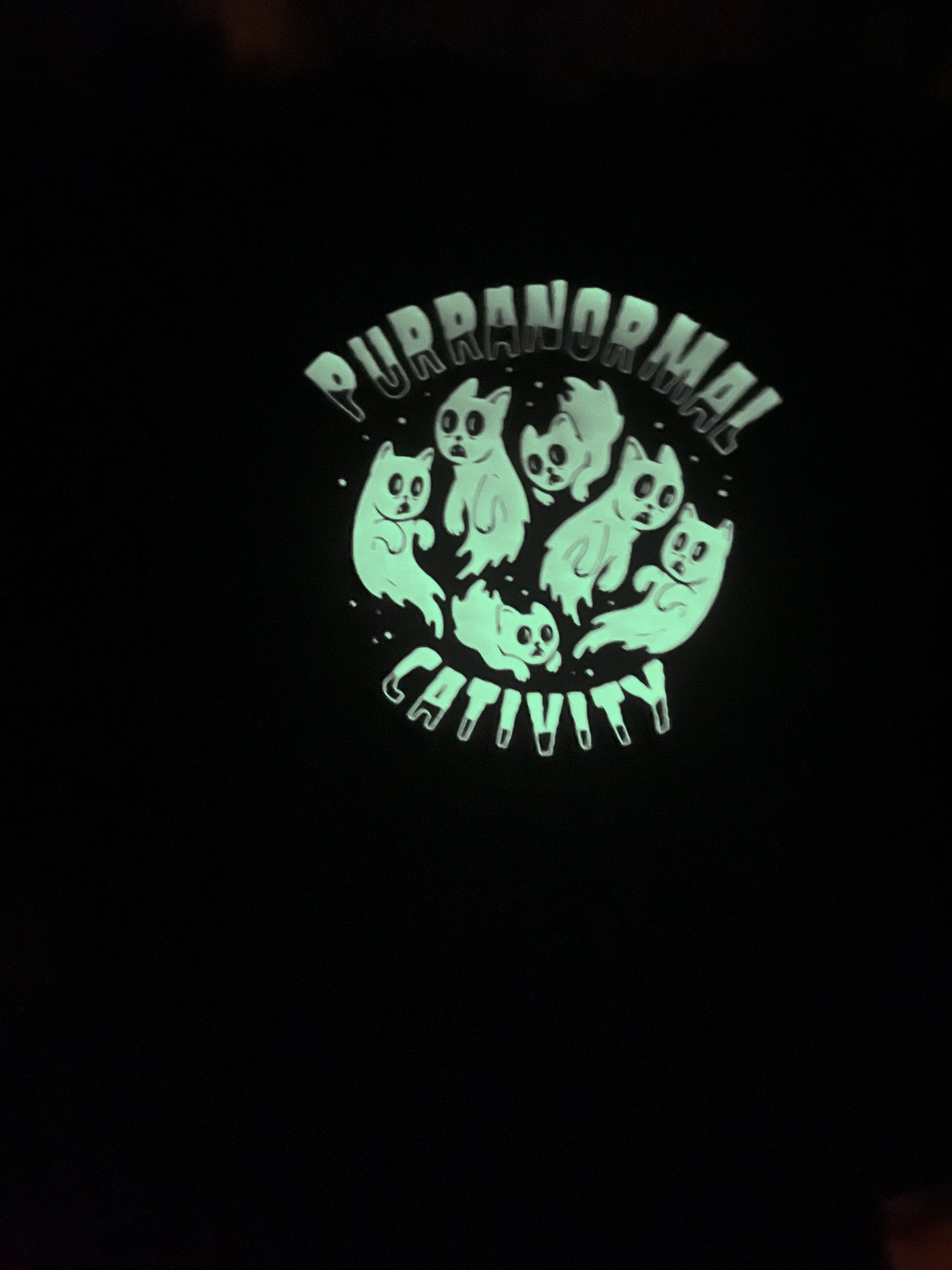 Purranormal Cativity Glow-in-the-Dark Tee