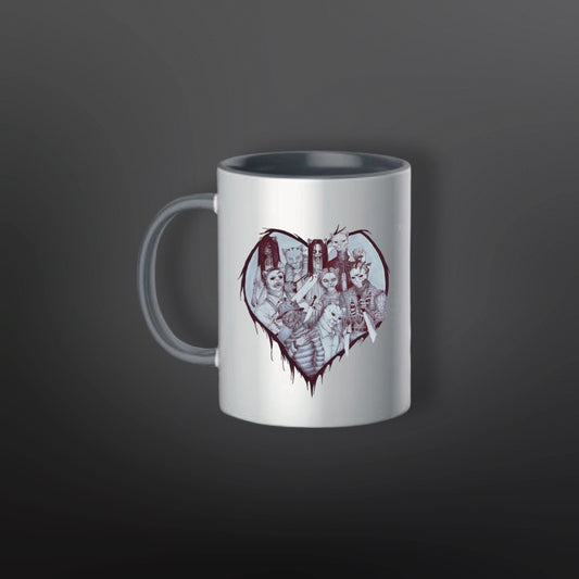 15oz DelSignore Kitty Slashers Mug