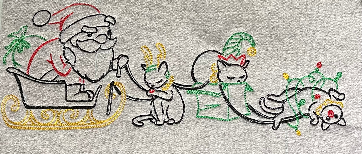 Santa’s Catdeer Hoodie