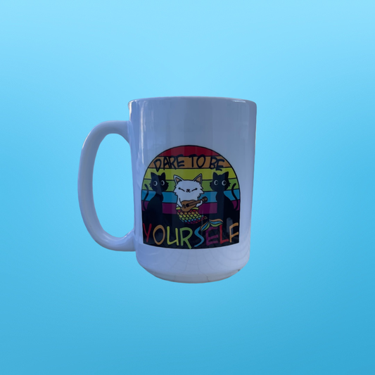 15oz Dare To Be Yourself Mug
