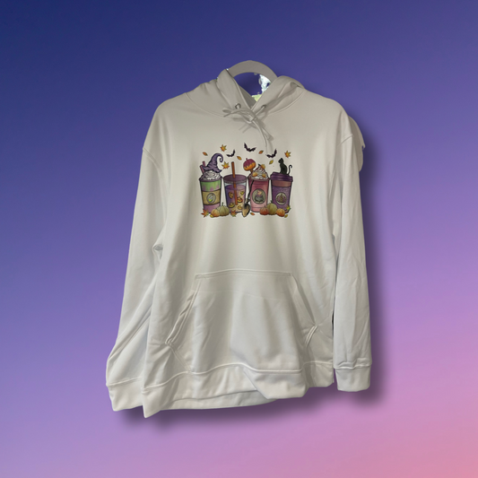 Halloween Pumpkin Drinks Hoodie