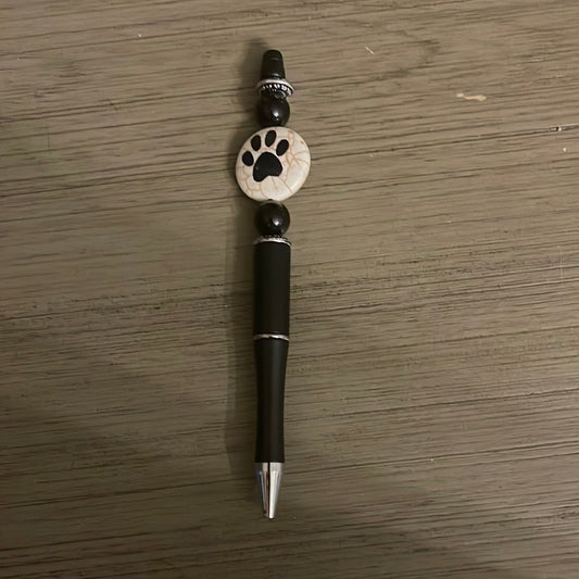 Beaded Paw Pen