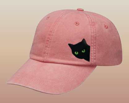 Creeper Cat Pigment Dyed Cap