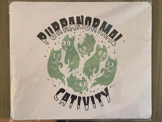 Purranormal Cativity Mouse Pad