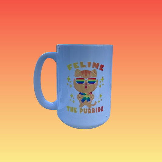 15oz Feline The Purride Mug