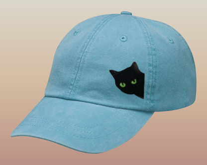 Creeper Cat Pigment Dyed Cap