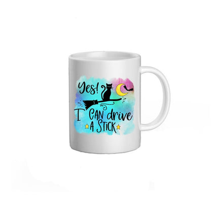 Yes I Can Drive A Stick Mug