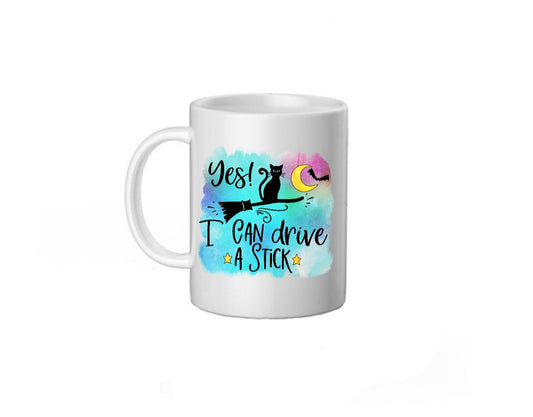 Yes I Can Drive A Stick Mug