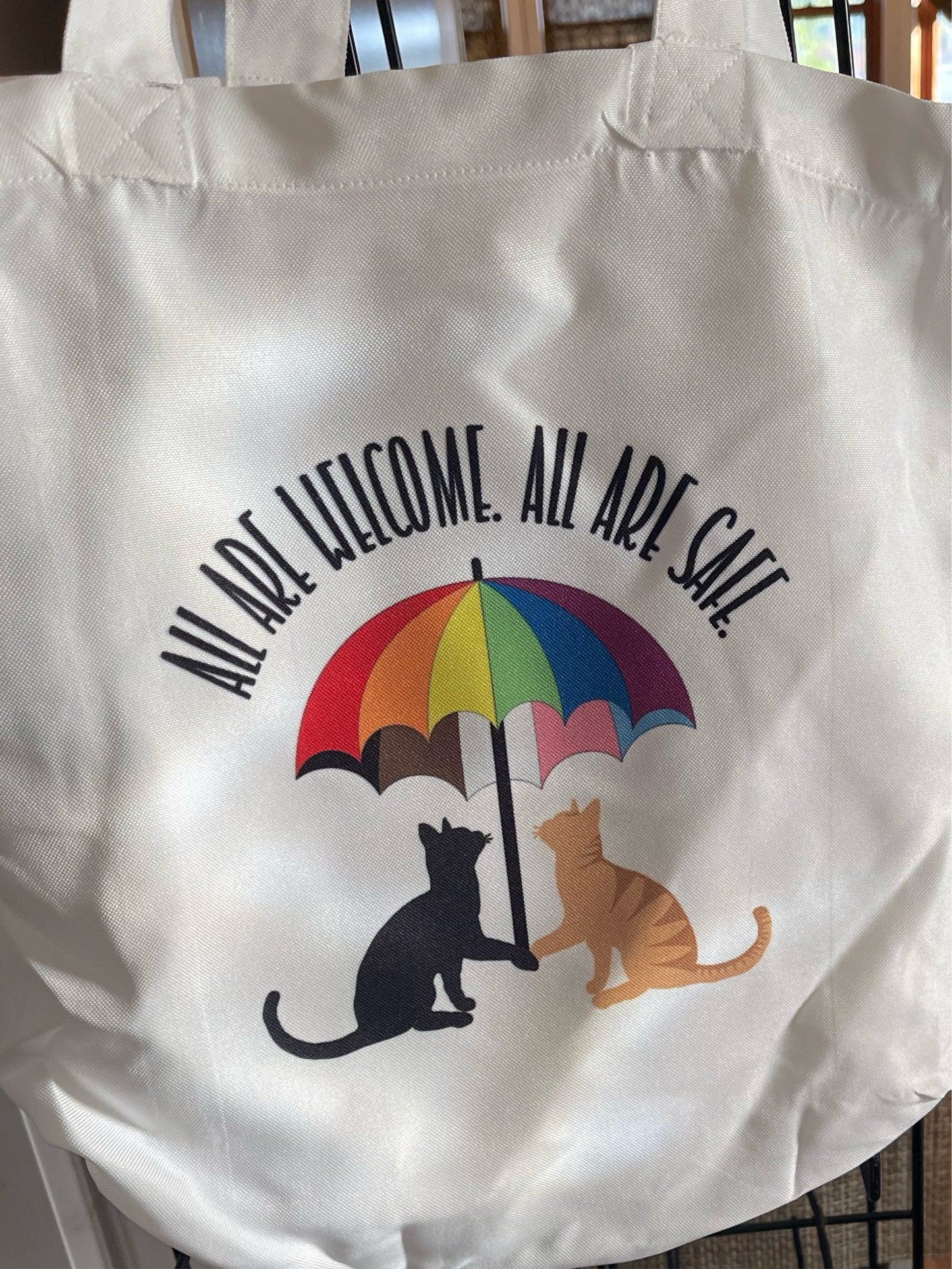 Progressive All are Welcome, All are Safe  Bag