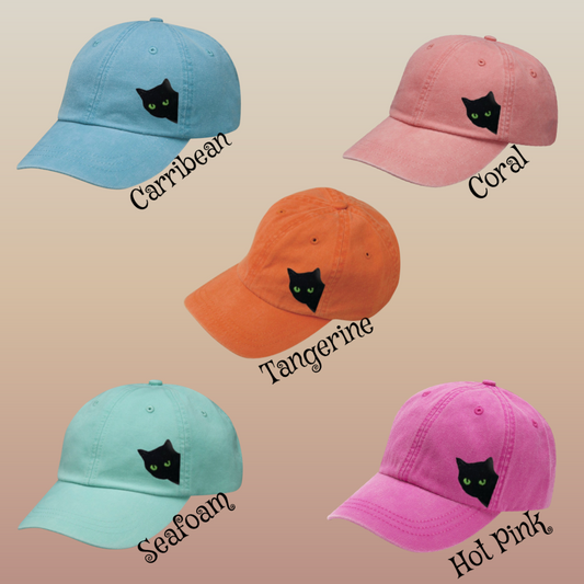 Creeper Cat Pigment Dyed Cap