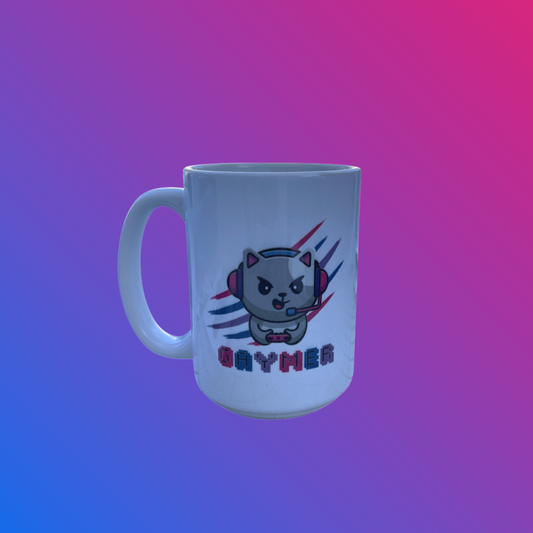 15 oz Bisexual Gaymer Mug