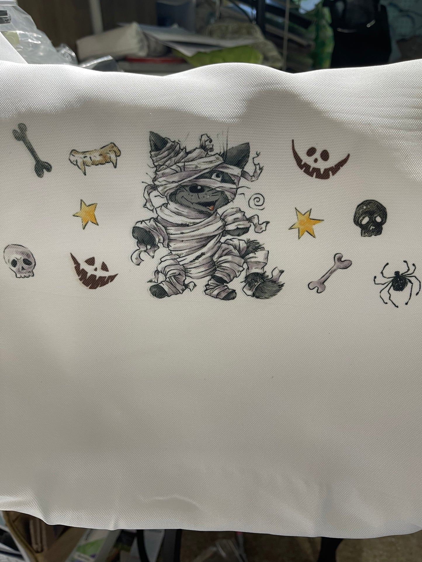 Mummy Kitty Tote Bag