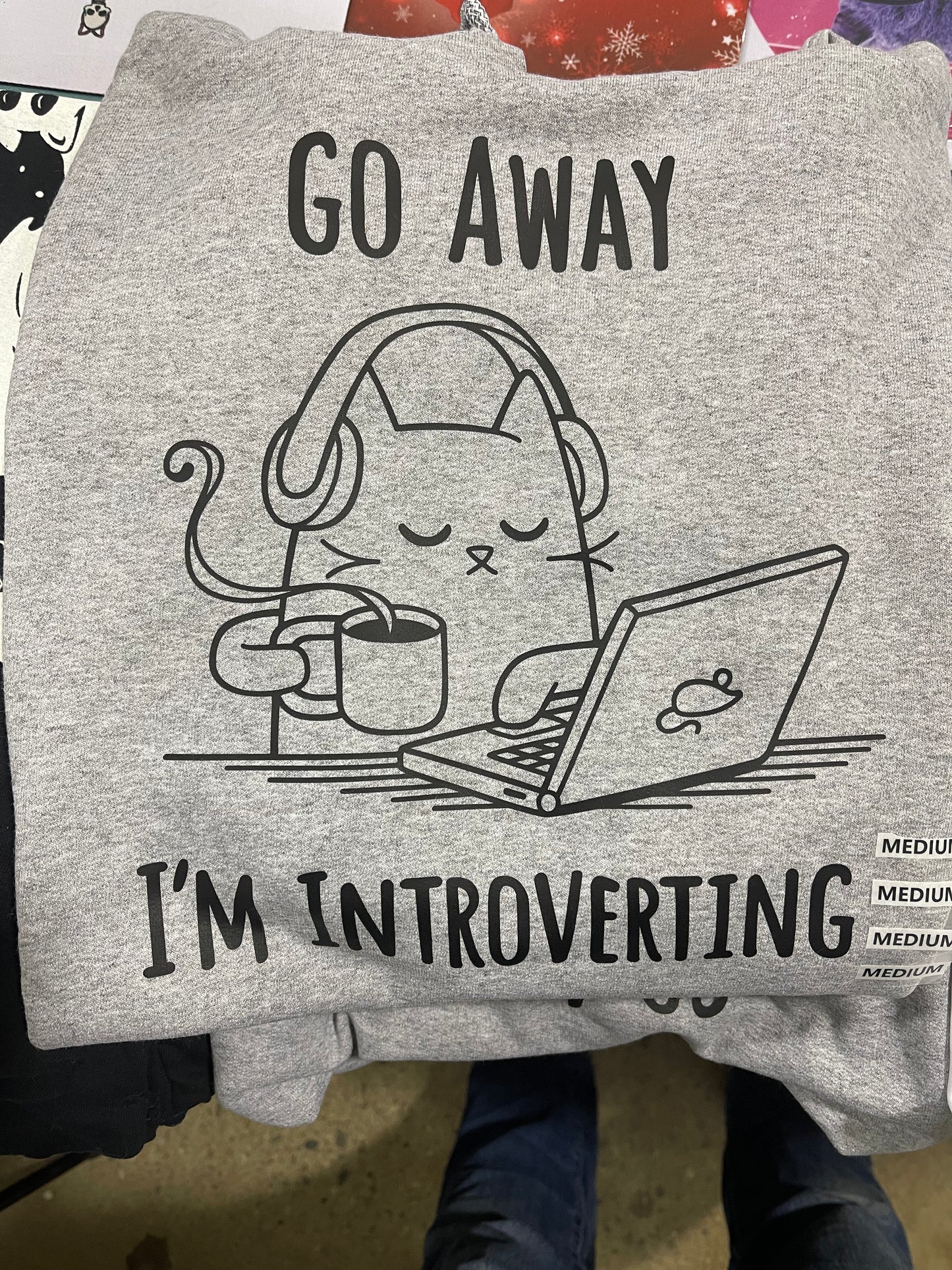 Go Away I’m Introverting Hoodie